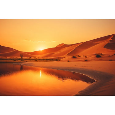 Desert Oasis canvas